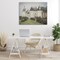 Stupell Industries French Castle Landmark Canvas Wall Art Design by Graffi*tee Studios